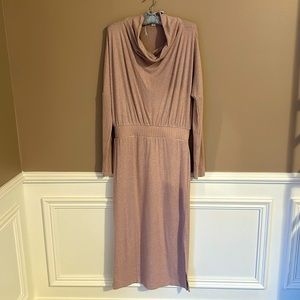 Anthropologie dress dusty rose color. Small.